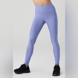 ALO Yoga Lilac High-Waisted Leggings